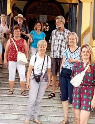 Guets in Maimoon Palace